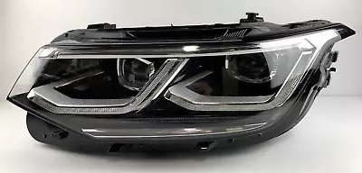 2022 2023 Volkswagen Tiguan Front Left Driver Side LED Projector Headlight OEM • $199.99