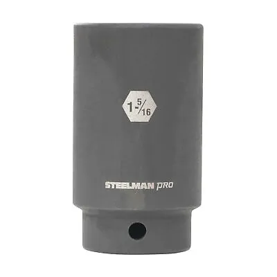 STEELMAN PRO 1/2-Inch Drive 1-5/16-Inch Deep 6-Point Impact Socket 60517 • $14.99