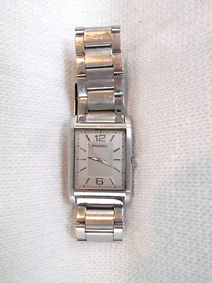 Vintage Fossil Watch & Band - Arkitekt - Fs-4176  230604 - Stainless Fossil Band • $25