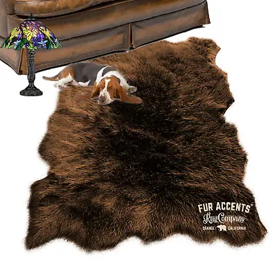 $179.99 • Buy Faux Fur Area Rug , Sheepskin Shape, Plush Shag, All Sizes, Colors, Made In USA
