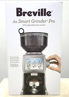 Breville The Smart Grinder Pro Coffee Grinder - Stainless Steel (BCG820BSS) • $93