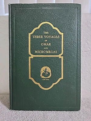 1929 Philosophic Tales Of Arabian Nights Omar Micromegas Emil Cyr Limited Ed • £20.27