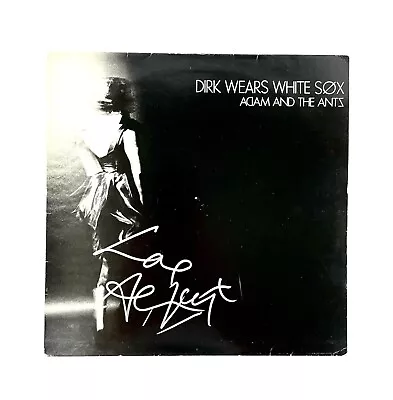 Adam Ant Rare Signed Adam And The Ants Dirk Wears White Sox 12  Vinyl 1979 + JSA • £284.97