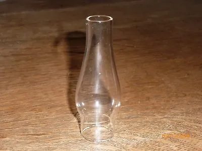 Small 3 7/8  Miniature Oil Lamp Chimney 1 1/8  Fitter Mini Kerosene • $8.99