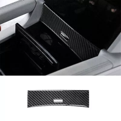 Carbon Fiber Central Storage Box Cover Trim For Mercedes-Benz M-Class W164 • $13.47