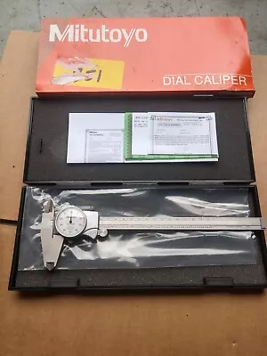 Mitutoyo 505-676 Dial Caliper In The Case • $139.99