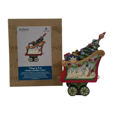 $32.98 • Buy JIM SHORE Heartwood Creek  Tidings In Tow  Christmas Train Coal Car #6005692