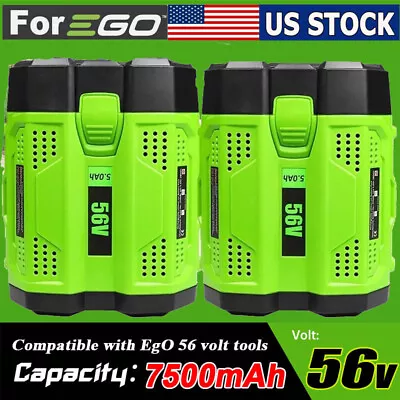 1~2PACK 5.0AH Battery For EGO 56V 56Volt BA1400 POWER Lithium Ion BA2240 BA2800T • $84.80