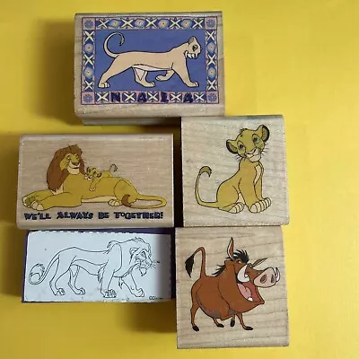 Lion King Rubber Stamps Lot M • $20