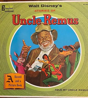 $31.50 • Buy Walt Disney’s Stories Of UNCLE REMUS - LP Vinyl Brer Rabbit Gatefold Booklet Vg+
