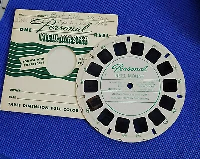 Personal Reel Mount View-master San Diego Bay Ride SW Club's Opening Day 1956 • $18.99