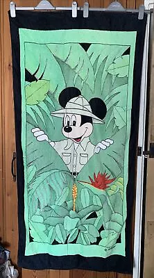 Maiden Sunshine - Vintage Disney’s Mickey Mouse  100% Cotton Beach Towel • £2