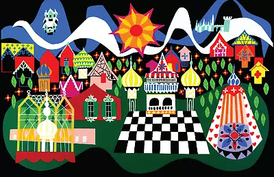 Mary Blair It's A Small World Disneyland Disney Concept Art Poster Print • $19.49