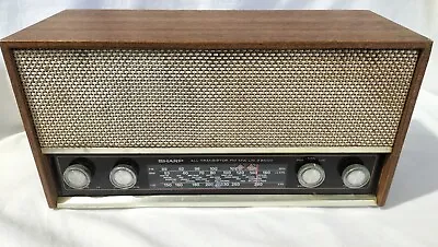 Scarce Vintage Radio Sharp Japan Model FY-64E Vintage Sharp Radio Unrestored -AF • $110.50