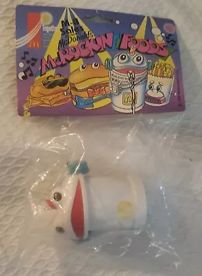 McDonald’s McRockin Foods World Tour Shake Drink Windup 1992 MIP • $19.95