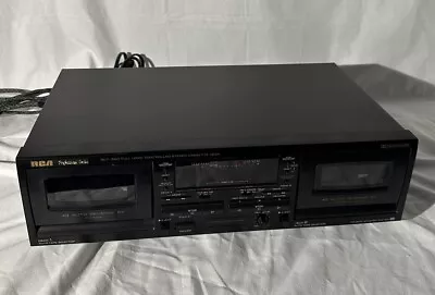 RCA SCT-560 Professional Series Dual Cassette Tape Deck Player [TESTED] MINT • $89.95