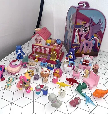 💚50 Hello Kitty House My Little Pony Jewellery Box Case Lol Surprise Toy Bundle • £37