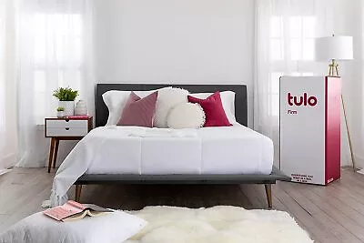 Tulo 10  Firm Comfort Memory Foam Cooling And Pressure Relief Mattress In A Box • $235.99