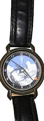 BON TON Dogfight Corsair Ace Spinning Rare Wrist Watch • $89.99