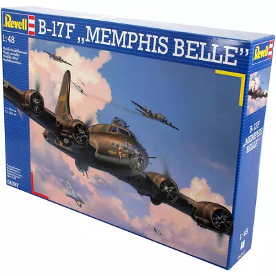 Revell 04297 Memphis Belle Boeing B-17F USAF Bomber Plane Plastic Model Kit 1/48 • £34.99