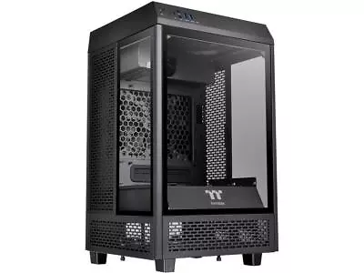 Thermaltake Tower 100 Black Edition Mini ATX Computer PC Case Type-C • $89.99