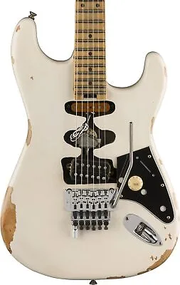 EVH Frankenstein Relic Series Electric Guitar - Maple Fingerboard White • $1499.99