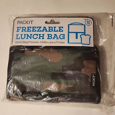 PACKIT Freezable Lunch Bag - Camouflage - NEW WITH TAG • $11.99