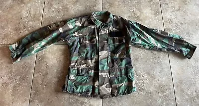 US Army Combat Uniform ACU Multicam OCP Jacket Shirt Military Mens Small-Short • $12.89