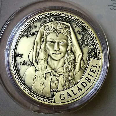 Galadriel Lord Of The Rings 38mm Collectors Coin In Capsule • £14.95