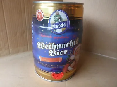 Monchshof Weihnachts 5 Liter Mini Beer Keg~germany #280 • $30