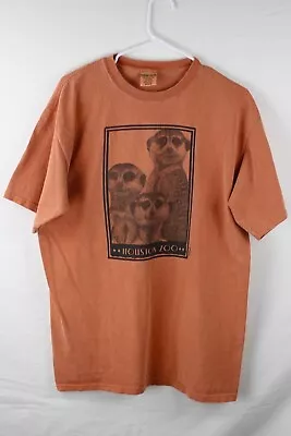 Vintage Houston Zoo T-Shirt 1997 Meerkats Perfect Condition Cotton • $27