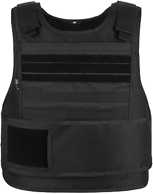 Tactical Vest For Men Security Police Fbi Airsoft Vest  Adjustable Military  • $66.91