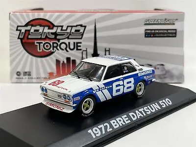 1972 BRE Datsun 510 #68 Tokyo Torque 1:43 Scale Greenlight 86346 • £29.99