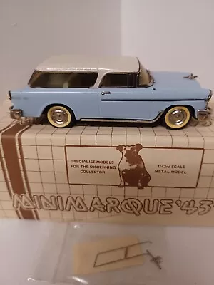 Minimarque 43  1/43 1955 CHEVROLET BEL AIR NOMAD • $155.57