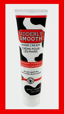 UDDERLY SMOOTH 4 Oz Lightly Scented HAND CREAM Moisturizer Lotion NEW!! 60259X12 • $8.82