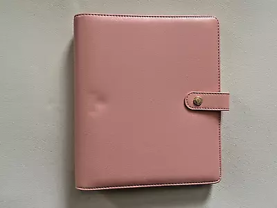 Carpe Diem A5 Blush Pink 6 Ring Planner Cover Simple Stories • $16.99