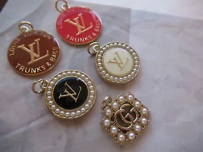 $94.95 • Buy 5 Mixed LOUIS VUITTON LV  ZIPPER PULL CHARM Gucci Lot 5