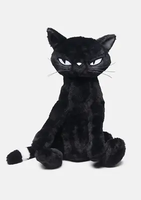 17  Emily The Strange ~ SNEAKY NEECHEE ~ Plush Black Cat Backpack SAME DAY SHIP • $229.29