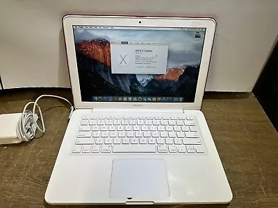 2010 Macbook 71 Core 2 2.4 4gb 320gb El Capitan Good Battery Ac Adapter Bundle • $100