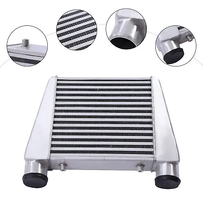 2.5  Inlet & Outlet Front Turbo Intercooler Aluminum Front Mounted Universal NEW • $94.01