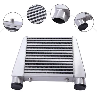 Front Mount 2.5  Inlet/Outlet Same One Side Universal Aluminum Intercooler Turbo • $94