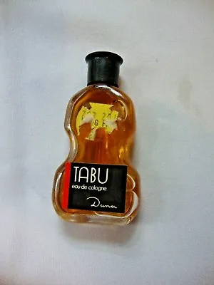 Tabu Eau De Cologne Bottle In The Shape Of A String Instrument Screw Off Cap New • £19.29