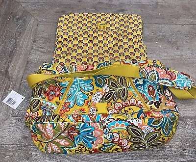 Vera Bradley Messenger Bag Large Crossbody Provencal Pattern Brand New W/Tag • $99.99