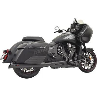 Bassani Black Challenger Road Rage 2 Into 1 Exhaust System-8H18RB(no Ship To CA) • $1319.95