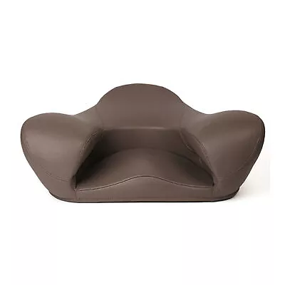 Alexia Meditation Seat Vegan Leather Brown • $369.95