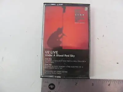 U2 Live Under A Blood Red Sky  Cassette Tape • $1.73