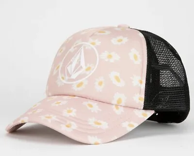 New Volcom W Hey Slims (Junior's Girls ROSE) Trucker Snapback RHTVLC-1 • $14.85