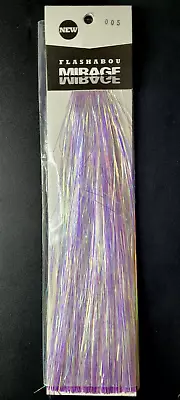 MIRAGE FLASHABOU - OPAL - Fly Tying Material - Saltwater FLASH - BAITFISH - NEW! • $6.99