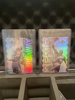 Hardaway & Kemp Die Cut Refractor Set !Command Performers (#1759 & 3512 /5000) • $39.95