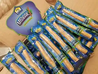 Organic MISWAK Natural Toothbrush 6  Or 8  Thin MEDIUM Thick Peelu Fresh Stick * • £17.50